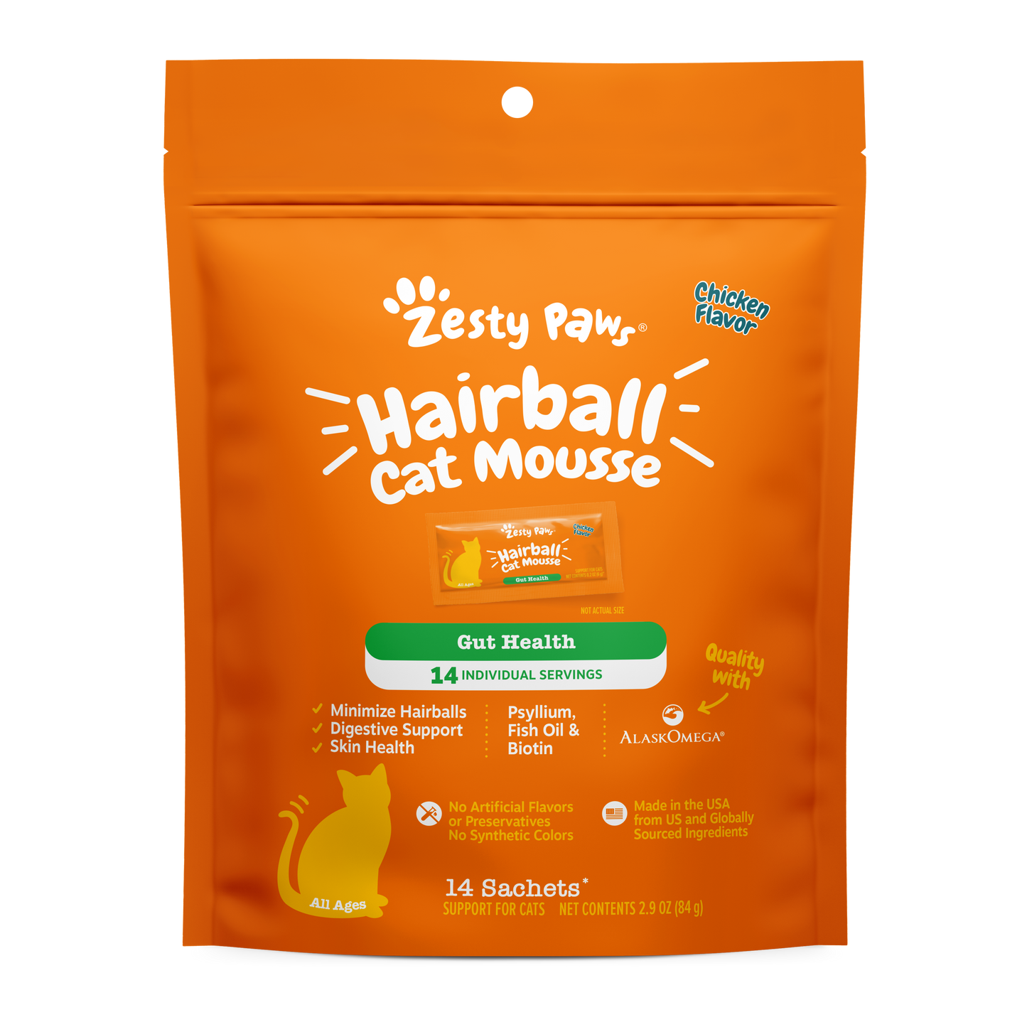Cat Mousse Hairball