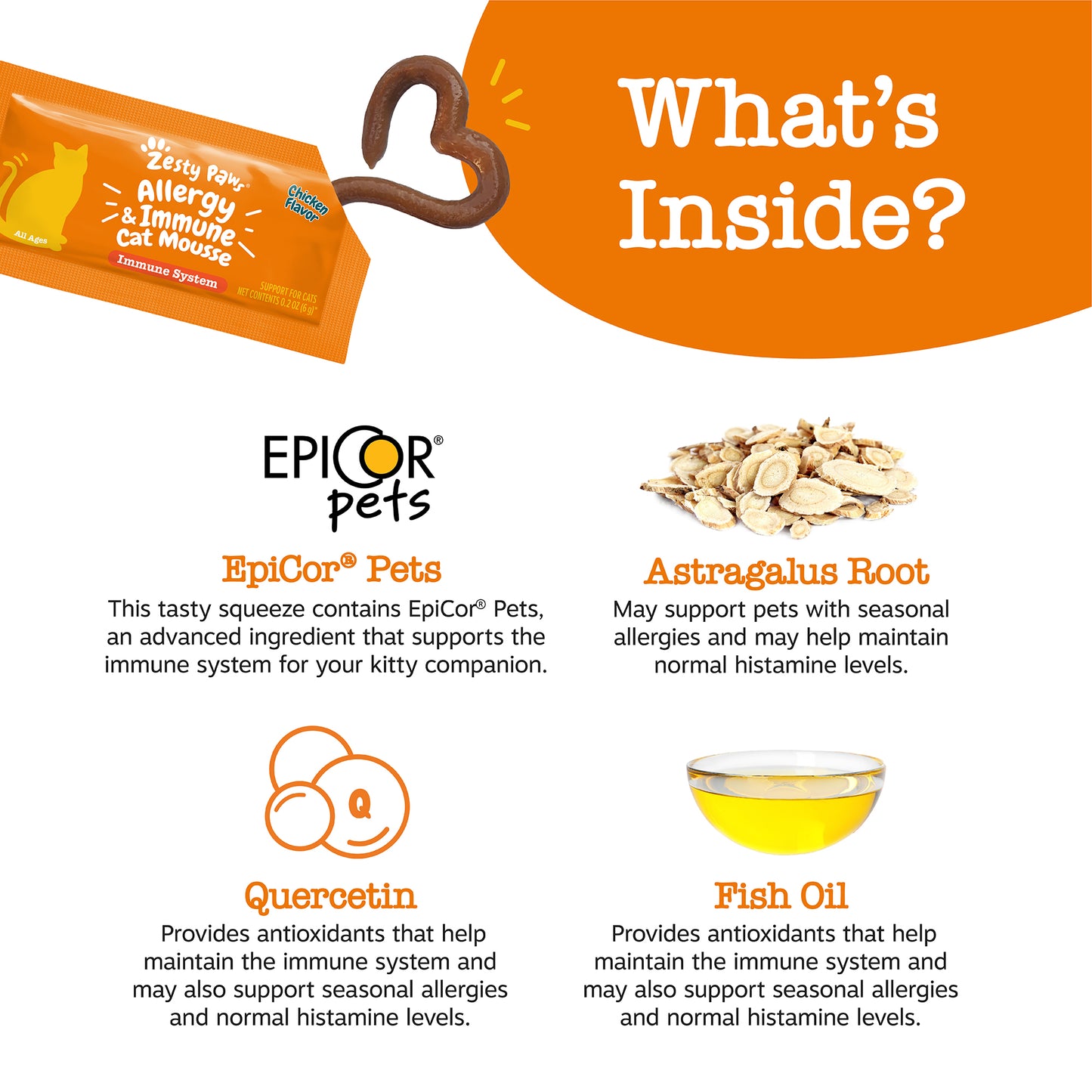 Cat Mousse Allergy & Immune