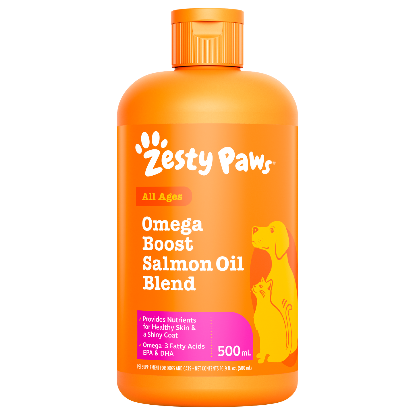 Omega Boost Salmon Oil Blend 500ML (3× more Salmon Oil)