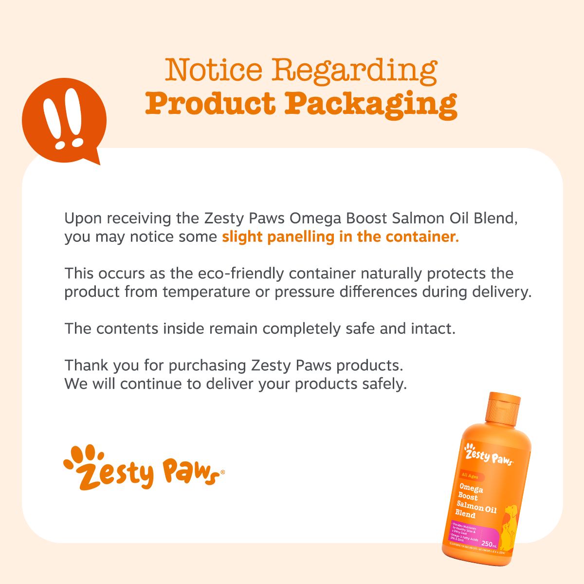 Omega Boost Salmon Oil Blend 250ML (3× more Salmon Oil)